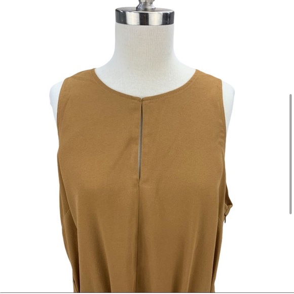 Joie Belted Puck Tan Mini Dress XL - Picture 4 of 7